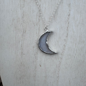Crescent Moon Necklace - small