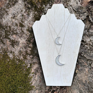 Crescent Moon Necklace - large