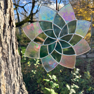 Flower Mandala - green