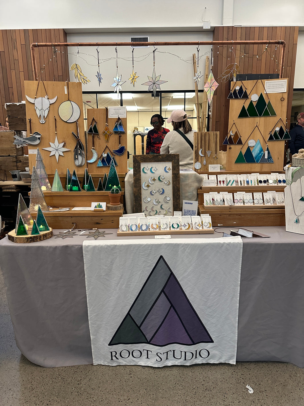 Root Studio - Nature inspired stained glass & jewelry made in Vermont