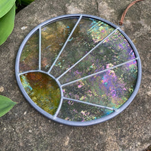 sunbeam stained glass home decor handmade in vermont by root studio