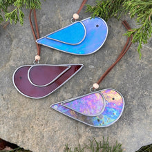 Stained Glass Bird Ornaments