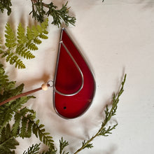 Stained Glass Bird Ornaments
