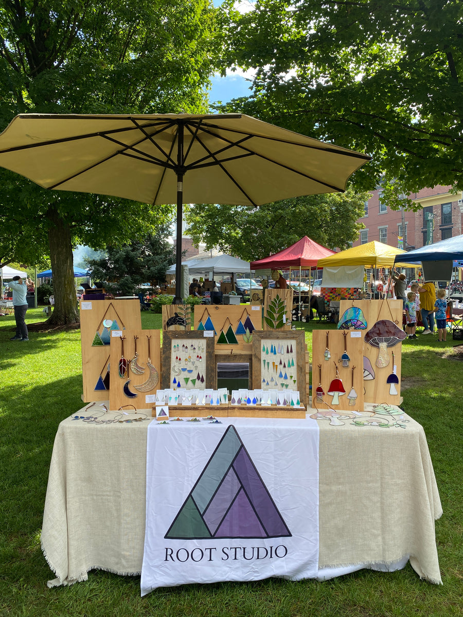 Root Studio - Nature inspired stained glass & jewelry made in Vermont