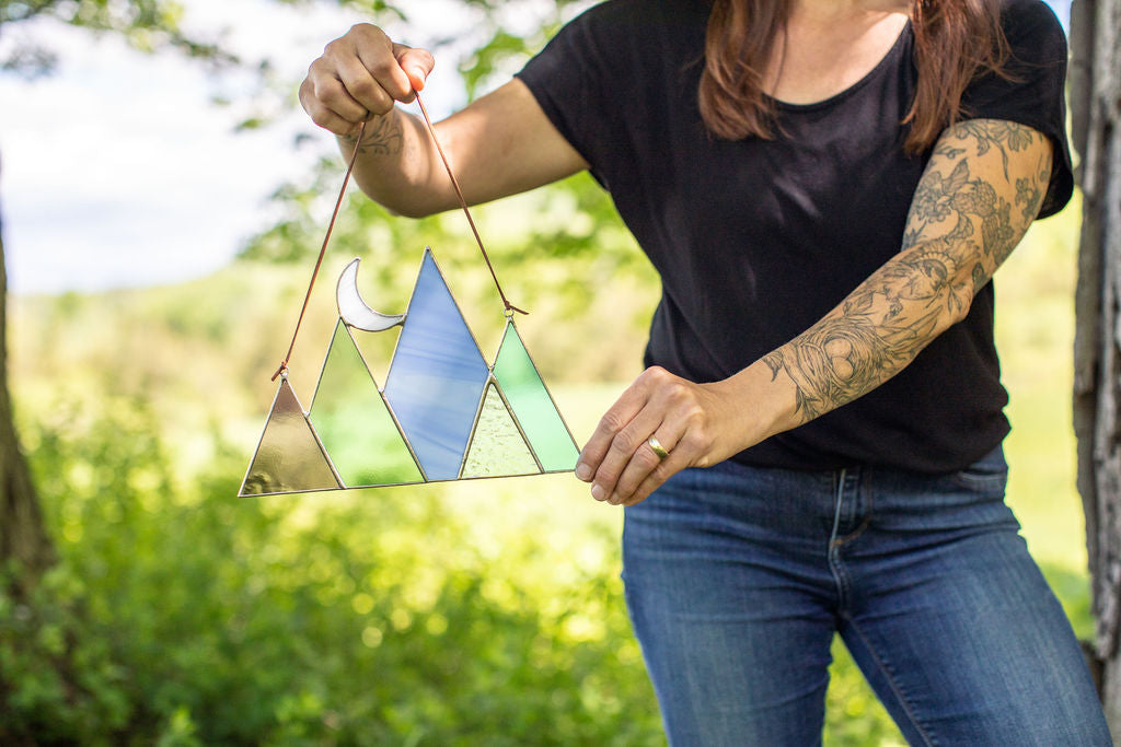 Root Studio - Nature inspired stained glass & jewelry made in Vermont